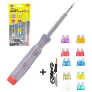 FBG-3410 KIT FUSIVEIS C/10 E CHAVE TESTE