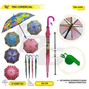 FBG-4205 GUARDA CHUVA 50 CM