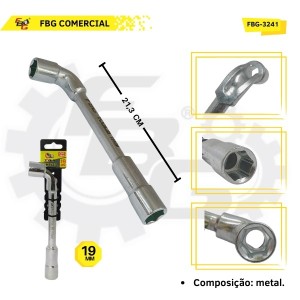 FBG-3241 CHAVE L 19MM