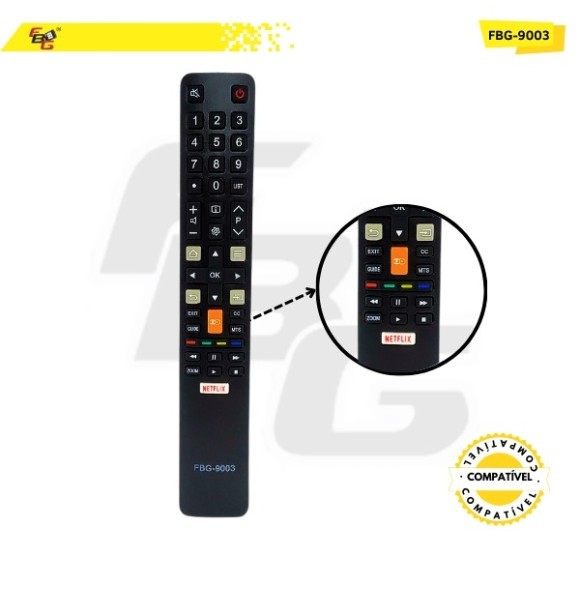 9003 CONTROLE SMART  COMPATÍVEL C/ TOSHIBA