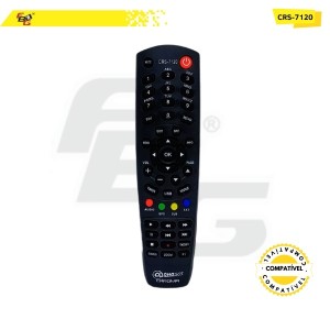 7120 CONTROLE RECEP  COMPATÍVEL C/ ALPHASAT CHORMA