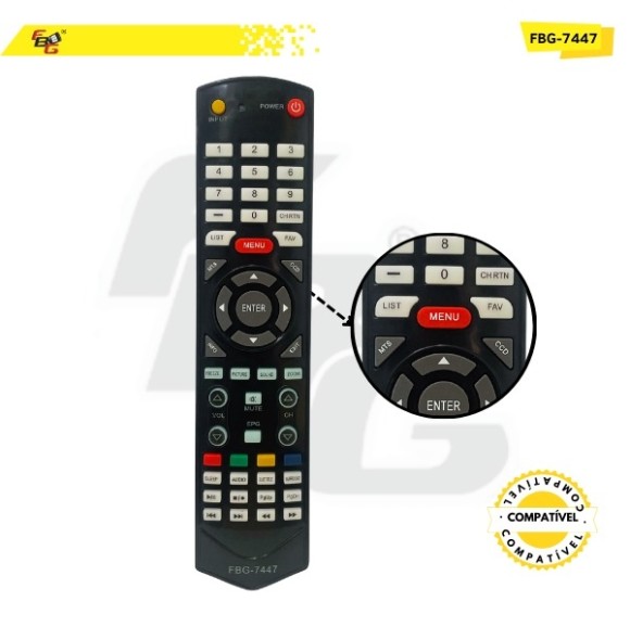 7447 CONTROLE LCD COMPATÍVEL C/TOSHIBA STI