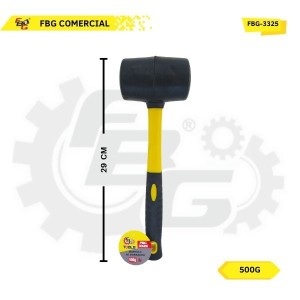 FBG-3325 MARTELO DE BORRACHA 500G