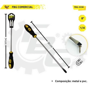 FBG-3338 CHAVE FENDA 8