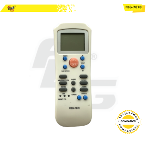 7070 CONTROLE AR CONDICIONADO COMPATÍVEL C/ CARRIER