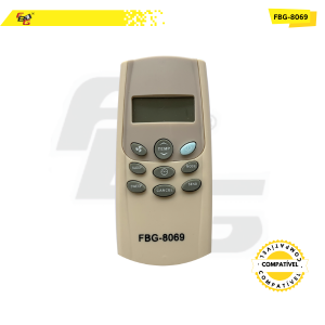 8069 CONTROLE AR CONDICIONADO  COMPATÍVEL C/CARRIER