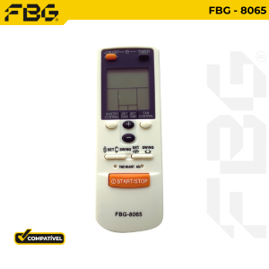 8065 CONTROLE AR CONDICIONADO  COMPATÍVEL C/ FUJITSU