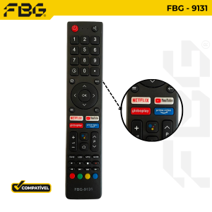 9131 CONTROLE SMART COMPATÍVEL C/ PHILCO