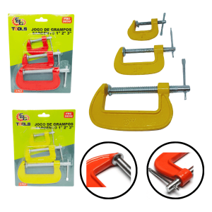 FBG-3232 JOGO DE GRAMPOS SARGENTO